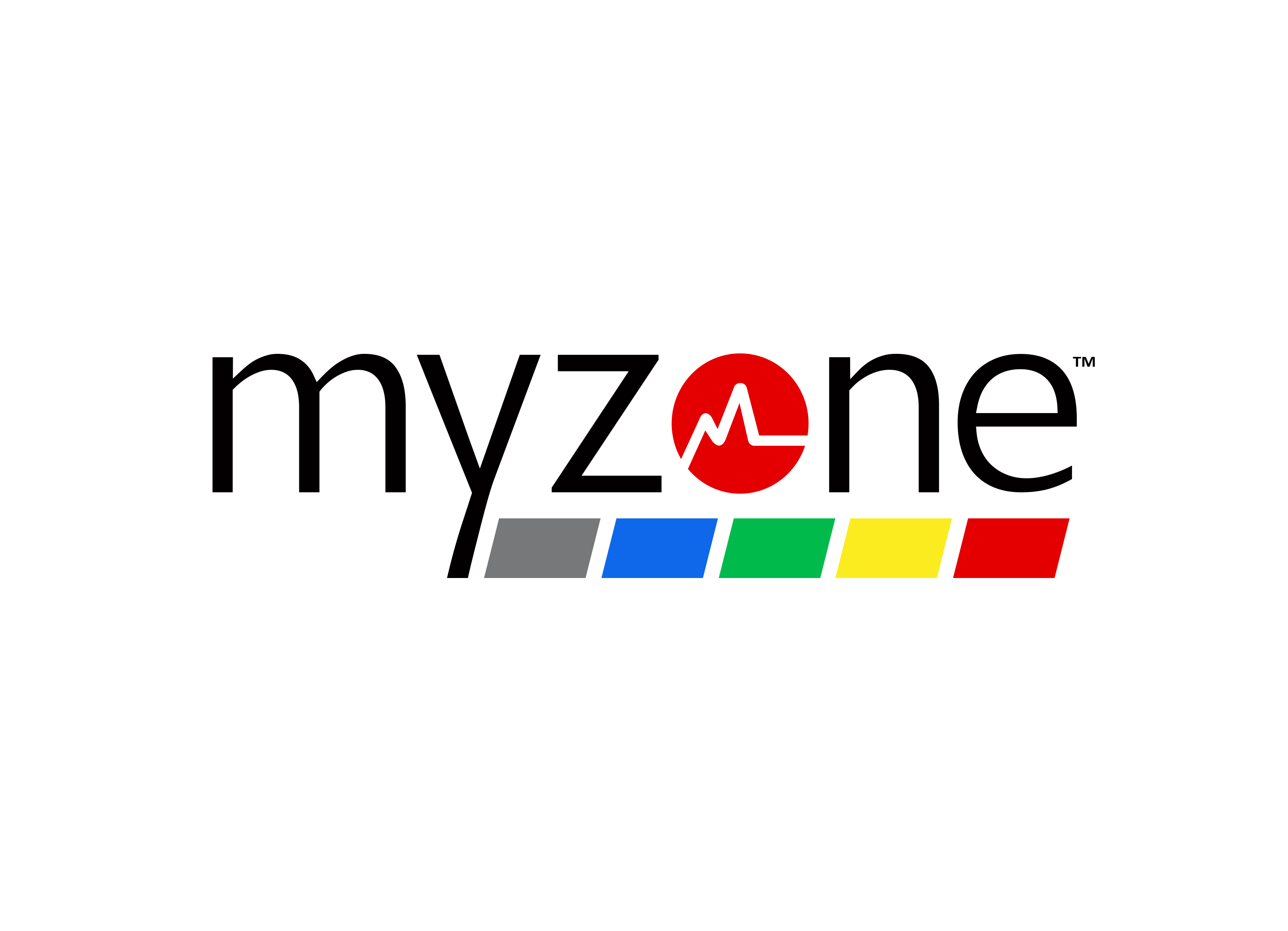 MYZONE Black text for white background