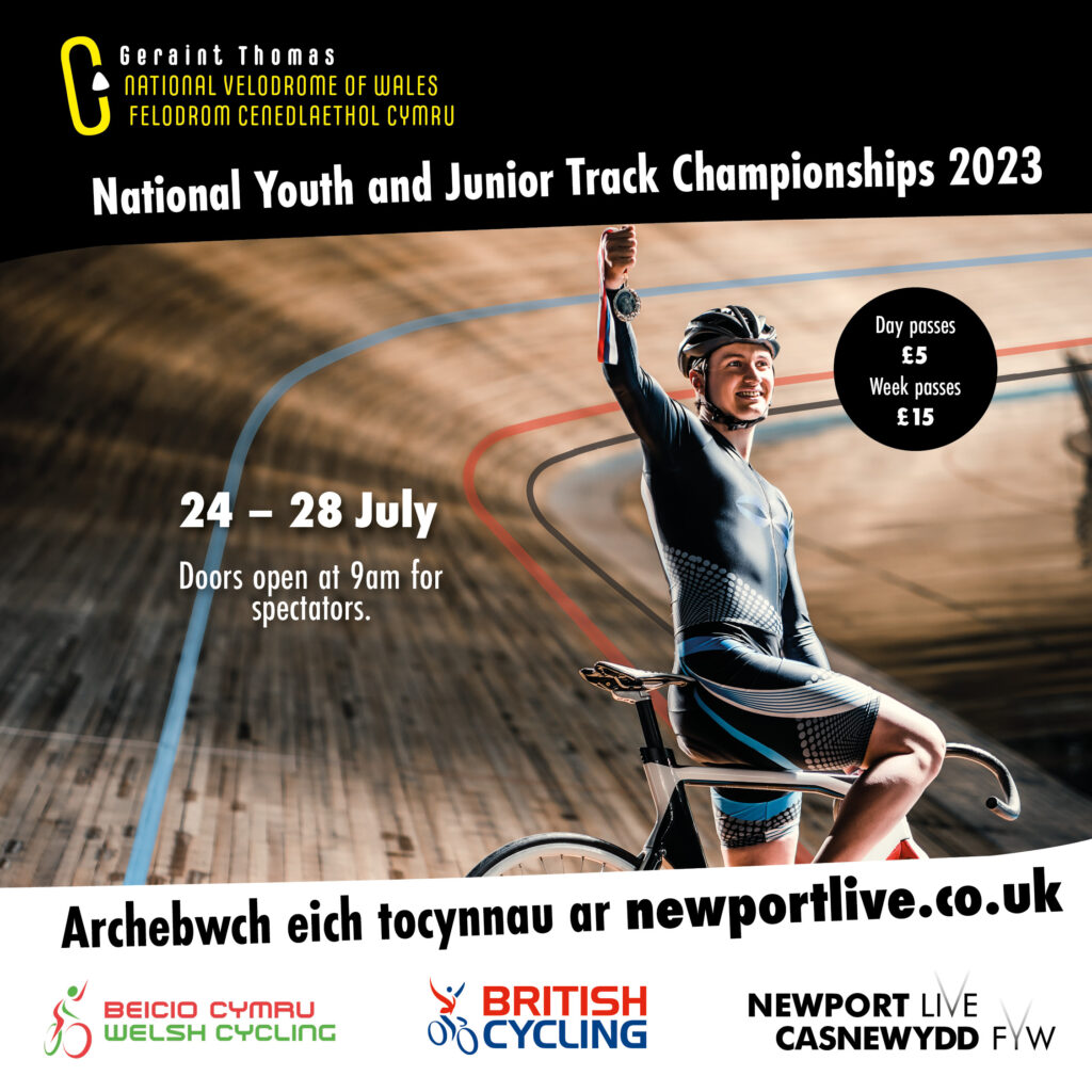 Newport will once again hold the National Youth and Junior Track Championships